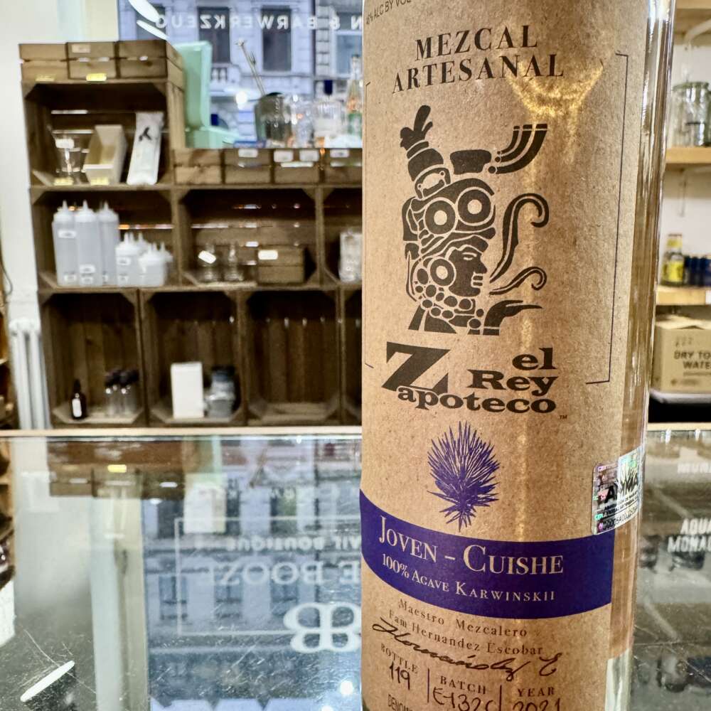 Mezcal El Rey Zapoteco Cuishe 48 % 0,7l – Bild 2